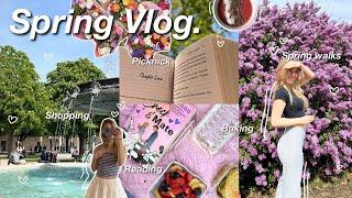 SPRING VLOG | Picknick, lesen, shopping haul, Banana bread backen & mehr 