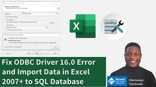 How to Fix SQL Database ODBC Driver Error