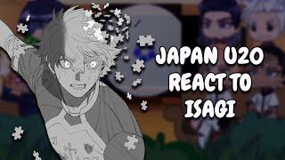 Japan U20 React To Isagi // Blue Lock // Gacha Club