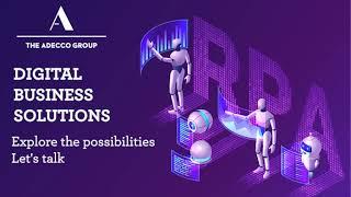 Digital Business Solutions - Robotic Process Automation (RPA)