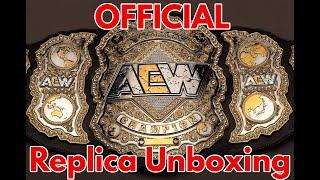 AEW All Elite Wrestling WORLD PREMIER Licensed Replica Championship Belt