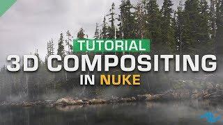 How to Composite 2D VFX Stock Footage Into a 3D Scene | Nuke