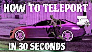 2024 TELEPORT GLITCH GTA 5 ONLINE