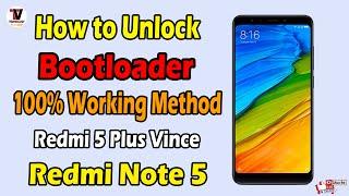 Redmi Note 5 (Vince) | How to Unlock Bootloader of Redmi 5 Plus (Vince) | Any Other Xiaome Device
