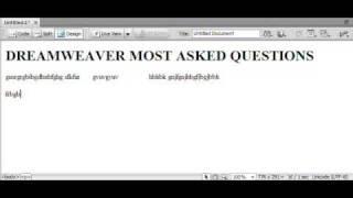 dreamweaver tutorials tips and tricks most asked questions.