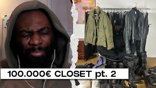 100 000€ Closet Tour Part 2 Reaction | Kelly Kaiio