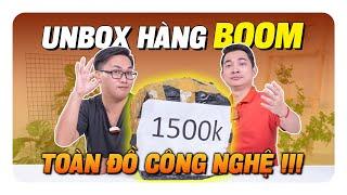 UNBOX KIỆN HÀNG BOOM đồ công nghệ trị giá 1500K nhưng LẠ LẮM...