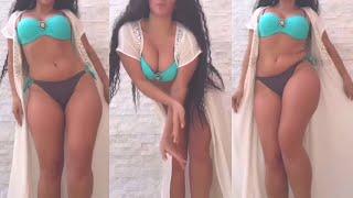 Hot Beautiful Girl Belly Dance In Bikini