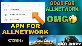 Fast & Stable APN Settings|Good For AllNetwork|Paano Pabilisin Ang Internet