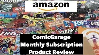 Amazon.com Comic Garage Super Box Subscription Product Review