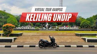 Keliling Universitas Diponegoro Semarang | Virtual Tour Kampus UNDIP | Motovlog Nmax | GoPro