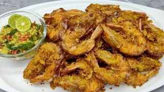 FRIED PRAWN & SAMBAL BAJAK RECIPE IS REALLY DELICIOUS