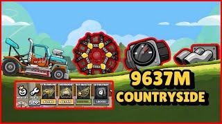 9KM WITH RACING TRUCK IN COUNTRYSIDE HILL CLIMB RACING 2 #hillclimbingracing2 #fingersoft