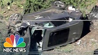 Tiger Woods Injured In Rollover Car Crash, Undergoing Surgery | NBC News
