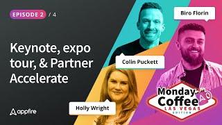 Monday Coffee Day 1 – Keynote, Expo Tour, and Partner Accelerate