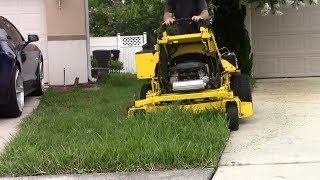 Lawn care vlog #44 Another tall grass & weeds clean up!!