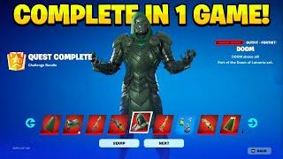 How To Complete ALL DOOM QUESTS in Fortnite! (Doctor Doom Quests)