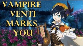 Vampire Venti Marks You~ (Vampire AU) [Genshin ASMR Roleplay] Listener x Venti [Romantic]