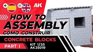 HOW TO CONCRETE BLOCK KIT | PREPARATION AND ASSEMBLY | PART I