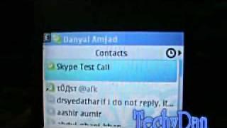 Skype for the nokia c3