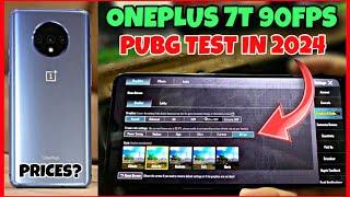 ONEPLUS 7T 90FPS PUBG TEST IN 2024 | GRAPHIC TEST BATTRY TEST BUY OR NOT HOT DROP TEST