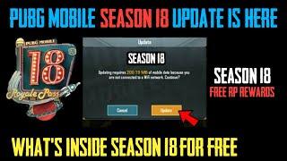 Season 18 Free Rp Rewards Pubg | Season 18 Free Royal Pass Pubg Mobile | Pubg Season 18 Free Rewards