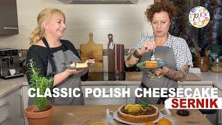 A classic Polish cheesecake - how to make Polish dessert