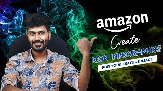 Icon Infographics Image | Create Professional Product Infographic Features image For Amazon Listing