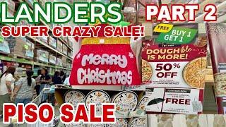 LANDERS | SUPER CRAZY SALE |  PISO SALE | PART 2 | CHRISTMAS SHOPPING TOUR | #Len TV Vlog