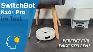 SwitchBot K10+ Pro im Test | Der kleinste Saugroboter mit Mega-Power?