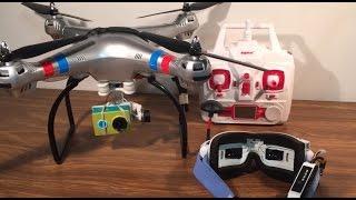 syma x8g fpv attempt