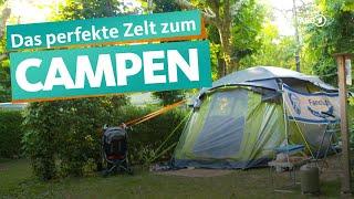 Das richtige Zelt finden – Erster Camping Urlaub zu dritt | ARD Reisen