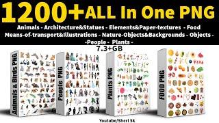 1200+ All In PNG HD Files Download |Sheri Sk| |PNG Bundle|