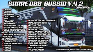 SHARE  OBB LENGKAP COMEBACK BUSSID V.4.2