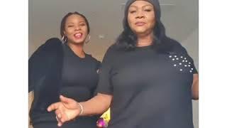 Yemi Alade and Mum Dance to SHEKERE