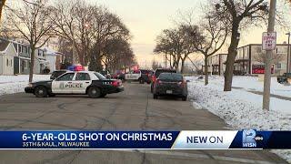 6-year-old shot in Milwaukee on Christmas morning