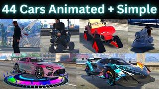 Animated car pack Fivem 2022  |  Fivem Animated cars pack