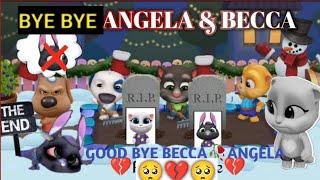 BYE BYE ANGELA AND BECCA - My Talking Tom Friends - AMONG US