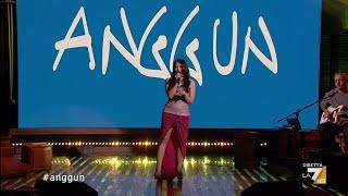 Anggun performing I Don't Know How to Love Him at Italian TV