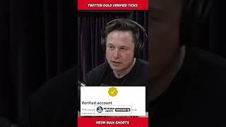 Twitter GOLD Verified Ticks...HOW? | Elon Musk Twitter News | Twitter New Update Facts #shorts