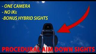 UE4 Procedural Aim Down Sights Tutorial