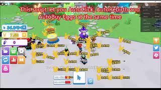 Roblox Anime Clicker Simulator Script (AutoClick, AutoRebirth, AutoOpen Eggs)