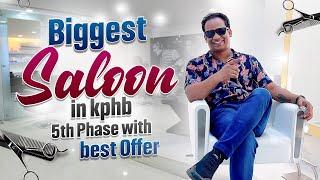 Biggest Saloon In Kphb ||Best offers ||The Biggest Indian Hair and Beauty |Hyderabad Studio 11