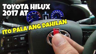 TOYOTA HILUX 2017 AT// UMUUGA PAG REVERSE NAWALA ANG P,R,N,D DISPLAY.