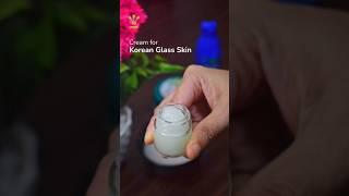 Homemade Korean Glass Skin cream (use this as a night cream) #shorts