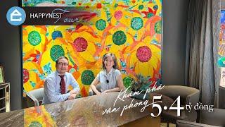 Văn phòng đậm chất nghệ thuật với mức đầu tư 5.4 tỷ đồng | Happynest Tour