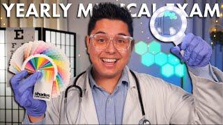 Fully Detailed Annual Cranial Nerve Exam | Medical Roleplay | ASMR