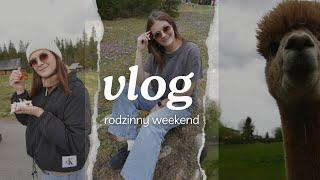 Vlog - rodzinny weekend, krokusy w górach, alpaki, jezioro rożnowskie, wspomnienie dzieciństwa