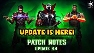 MK Mobile Update 5.4 Patch Notes. A Lot Of Changes Coming In This Update!