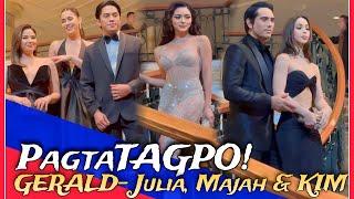 GERALD & JULIA reaction KINA MAJAH, KIM SA ABS CBN BALL 2023